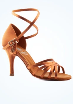 Supadance 1143 Ladies Latin Shoe- 3" -Capezi Dance Wear Shop sd1143 dktan main 2t 45912.1695685139