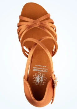 Supadance 1143 Ladies Latin Shoe- 3" -Capezi Dance Wear Shop sd1143 dktan top 1 69441.1678886215