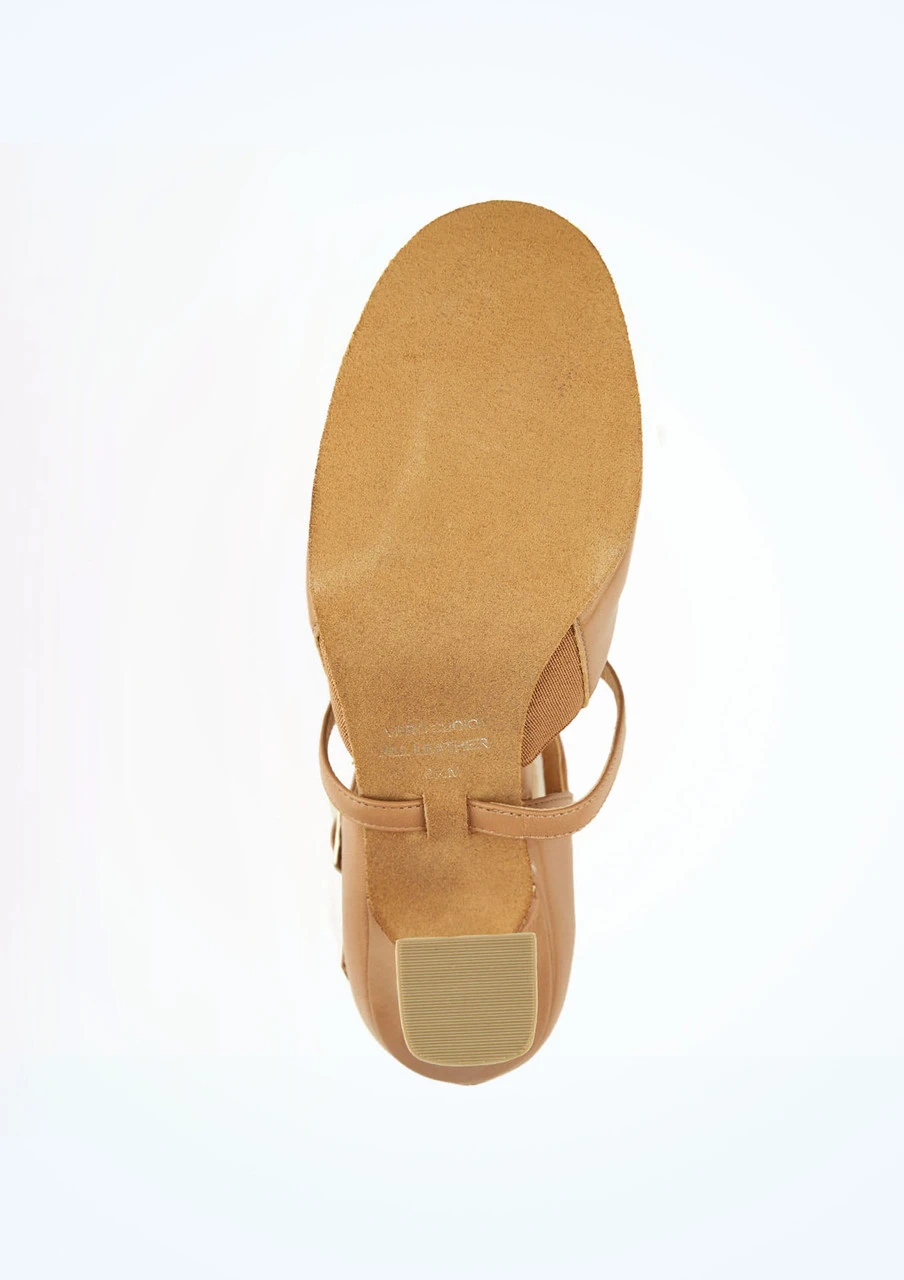 So Danca X Strap Character Shoe 3" - Caramel 3 So Danca X Strap Character Shoe 3" - Caramel - Image 3