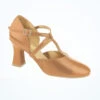 So Danca X Strap Character Shoe 3" - Caramel