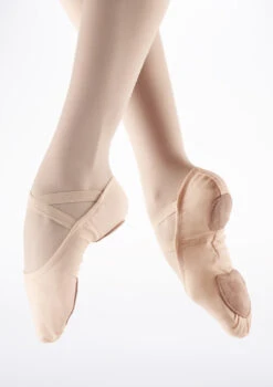 So Danca SD16 Stretch Split Sole Canvas Ballet Shoe - Pink -Capezi Dance Wear Shop sd16 so danca sd16 stretch split sole canvas ballet shoe pink main image T 06535.1696981489