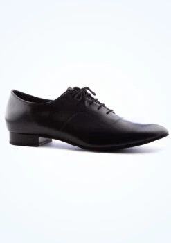 Supadance 2000 Mens Square Toe Ballroom Dance Shoes- 1" -Capezi Dance Wear Shop sd2000 blk main 1t 84153.1695685367