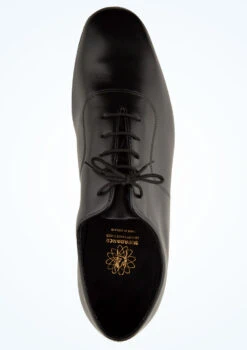 Supadance 2000 Mens Square Toe Ballroom Dance Shoes- 1" -Capezi Dance Wear Shop sd2000 blk top 1 08306.1678886240