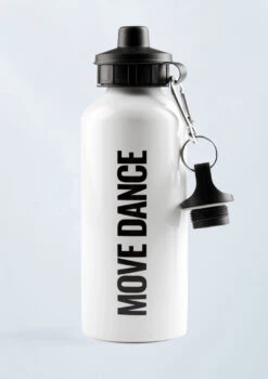 Move Dance Water Bottle -Capezi Dance Wear Shop sf183 black front t 16744.1690450540