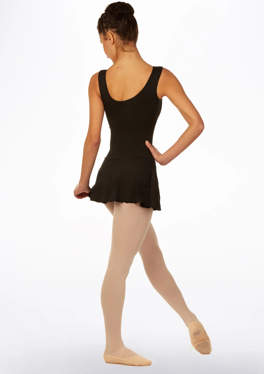 So Danca Tank Sleeve Skirted Leotard 1 So Danca Tank Sleeve Skirted Leotard