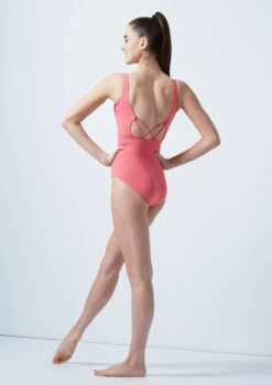 So Danca Teen Cross Back Leotard -Capezi Dance Wear Shop so l 1865 so danca teen cross back leotard pink back 83393.1678885834