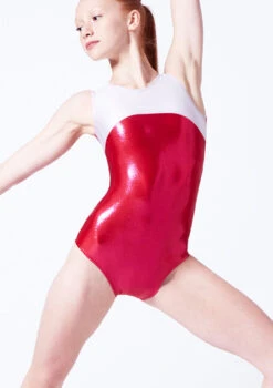 Tappers & Pointers GYM11 Gymnastics Leotard -Capezi Dance Wear Shop tagym11 pomegranite front t 33988.1695434588