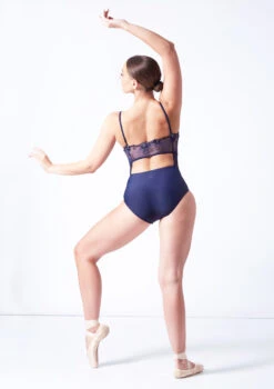 Wear Moi Jasmin Camisole Leotard -Capezi Dance Wear Shop wmjasmin navy blue back 70158.1695165841
