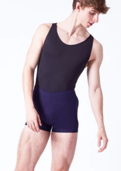 Wear Moi Octave Mens Leotard -Capezi Dance Wear Shop wmoctave black front t 60697.1698103278
