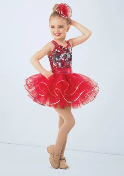 Weissman When Can I See You Again -Capezi Dance Wear Shop wn 10164 weissman when can i see you again red front T 50789.1698534991