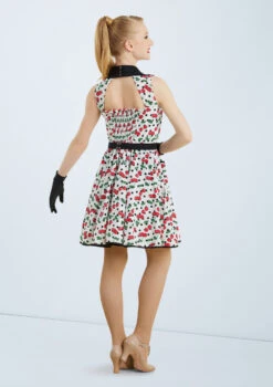 Weissman Jukebox Saturday Night -Capezi Dance Wear Shop wn 11013 weissman jukebox saturday night white red back 44745.1678886939