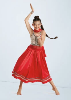 Weissman Jai Ho 9 Weissman Jai Ho -Capezi Dance Wear Shop wn 11236 weissman jai ho red front T 17587.1698813432
