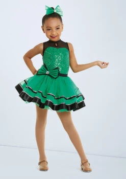 Weissman Me Too 9 Weissman Me Too -Capezi Dance Wear Shop wn 12028 weissman me too green front T 04843.1698814316