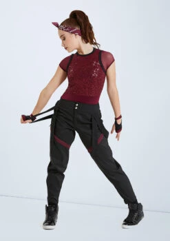 Weissman Get Up -Capezi Dance Wear Shop wn 12400 weissman get up red front 96514.1678887441