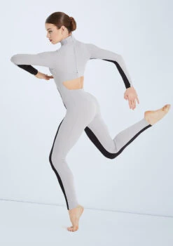 Weissman Destinations -Capezi Dance Wear Shop wn mt11202 weissman two tone colourblock unitard grey back 20806.1678891196