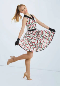 Weissman Jukebox Saturday Night -Capezi Dance Wear Shop wn11013 cherry 19 55308.1694561381