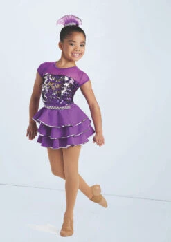 Weissman Candy Hearts -Capezi Dance Wear Shop wn14947 electric purple 267 72591.1698820813
