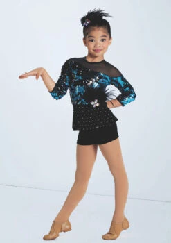 Weissman Wildside -Capezi Dance Wear Shop wn14980 turquoise 2377 24956.1694434955
