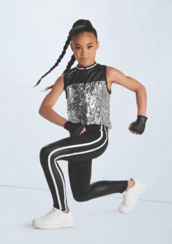 Weissman What U Workin' With? -Capezi Dance Wear Shop wn15469 silver 1980 79208.1694044372