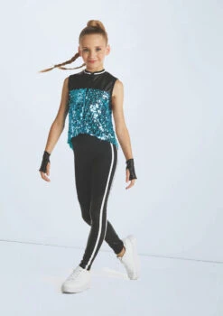 Weissman What U Workin' With? -Capezi Dance Wear Shop wn15469 turquoise 14741 85561.1694044372
