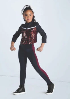 Weissman Tick Tick Boom 7 Weissman Tick Tick Boom -Capezi Dance Wear Shop wn15471 black cherry 1933 67529.1698823771