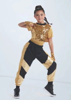 Weissman Get Yo Body Movin' -Capezi Dance Wear Shop wn15478 gold 5580 99444.1698823771