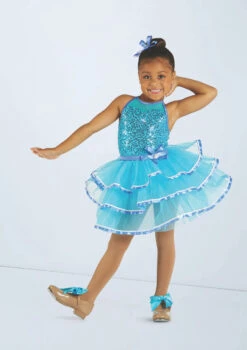 Weissman Let Your Soul Glow -Capezi Dance Wear Shop wn15660 turquoise 616 68873.1694045101