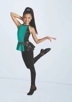 Weissman Back In Your Heart -Capezi Dance Wear Shop wn15712 emerald 12372 22151.1698827027
