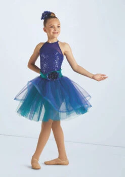 Weissman Kiss The Girl 7 Weissman Kiss The Girl -Capezi Dance Wear Shop wn15826 sapphire 529 99506.1698716277