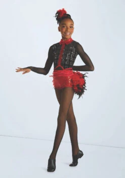 Weissman Come Alive -Capezi Dance Wear Shop wn16313 red 14165 11372.1698840144