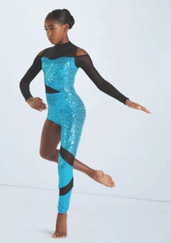 Weissman Gamelan -Capezi Dance Wear Shop wn16354 turquoise 3398 03769.1694391305