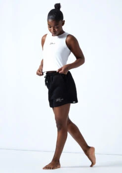 Bloch Tonal Crop Tank Top 11 Bloch Tonal Crop Tank Top -Capezi Dance Wear Shop zlw5111 white front 1 92195.1678926342